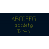 ISO Singleline-Font